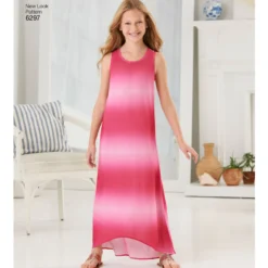 Patron Robe Fluide Enfant - New Look 6297