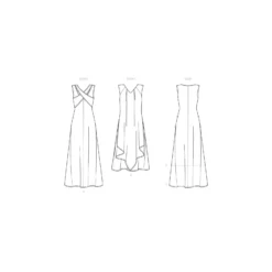 Patron Robe longue Femme - New Look 6717
