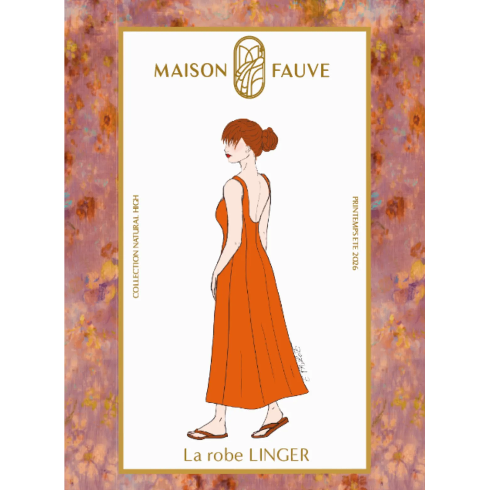 Patron Robe Maison Fauve - Linger