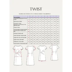 Patron Robe Maison Fauve - Twist