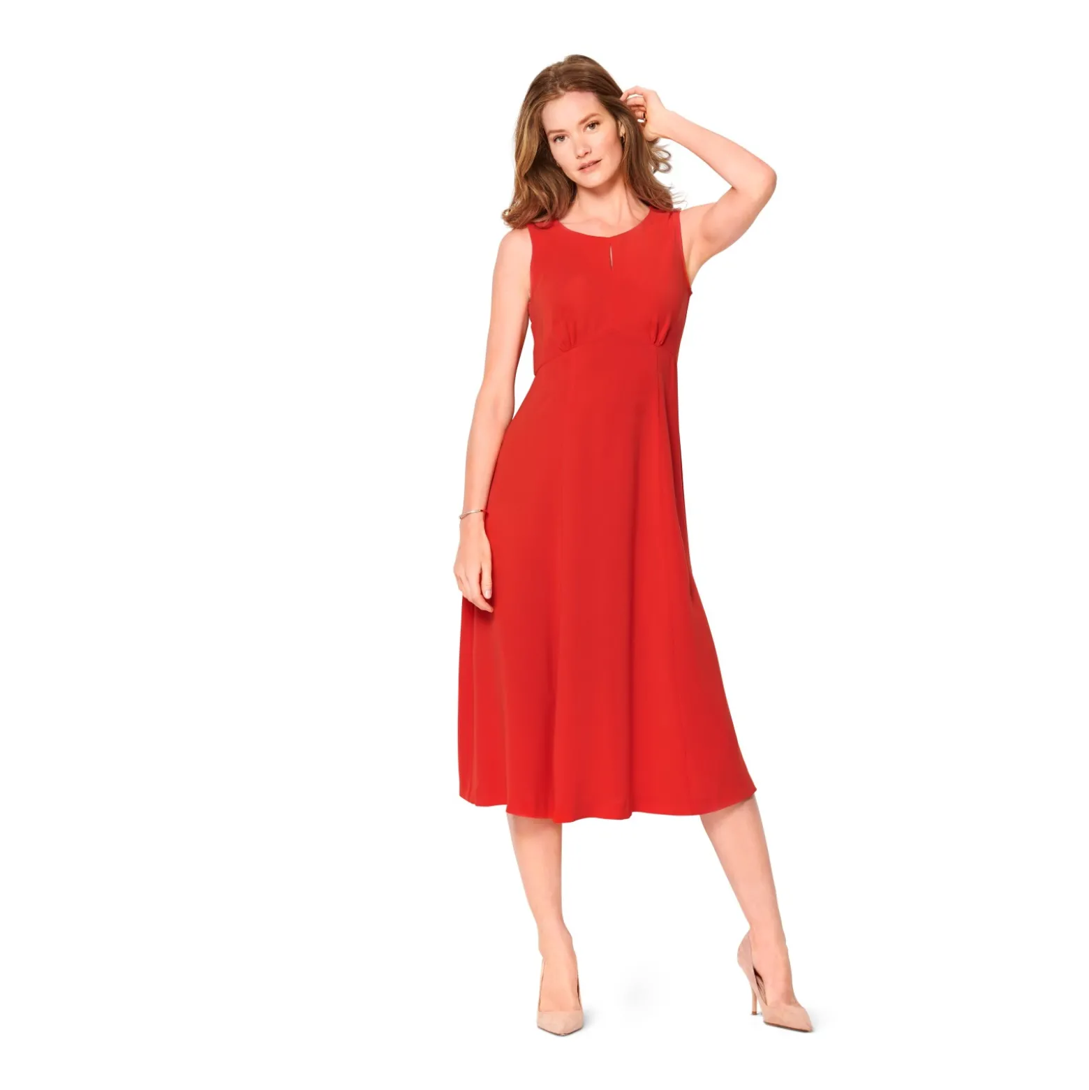 Patron robe manches papillons Femme - Burda n°6133