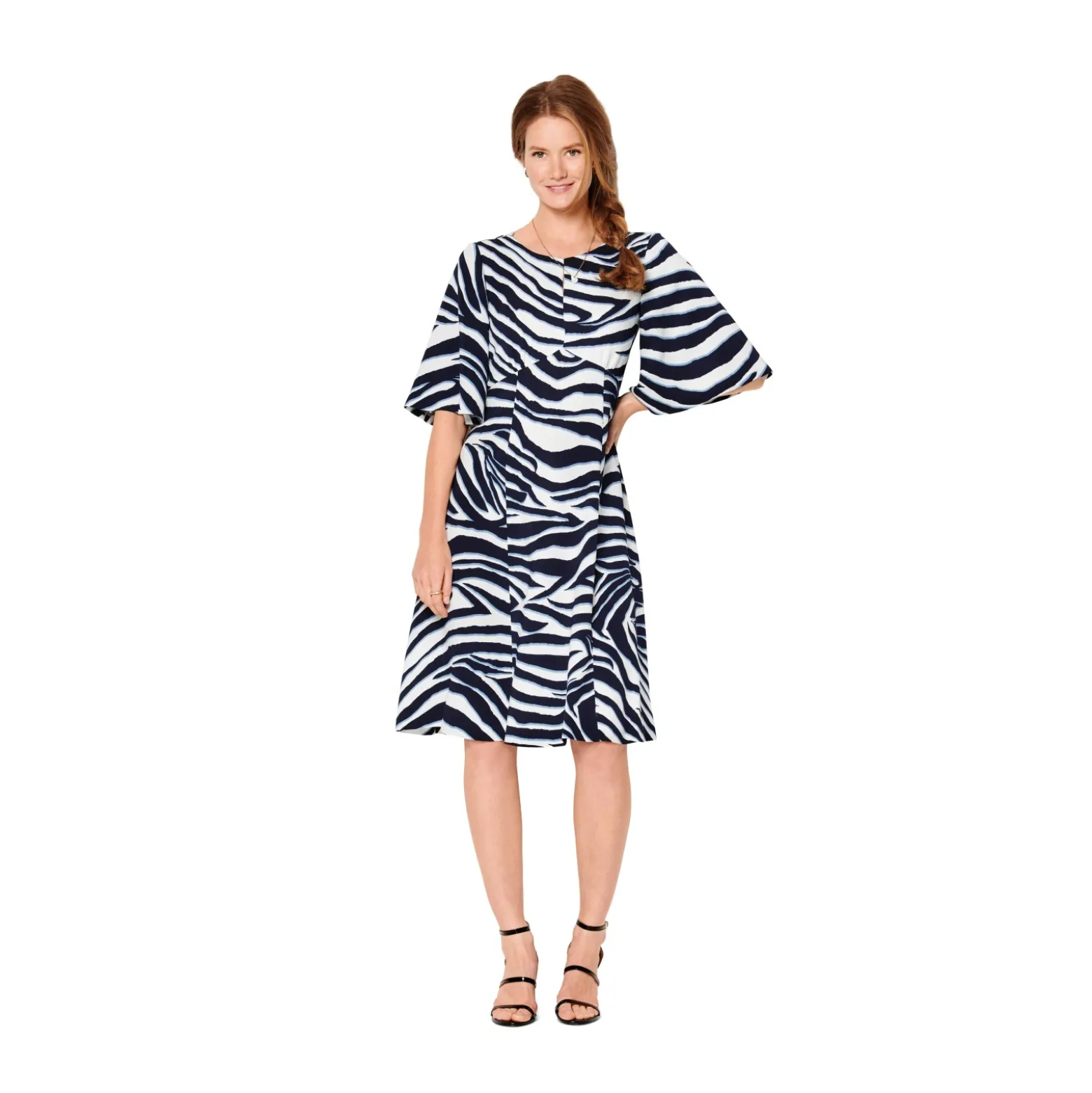 Patron robe manches papillons Femme - Burda n°6133