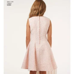 Patron Robe Patineuse Enfant - New Look 6360