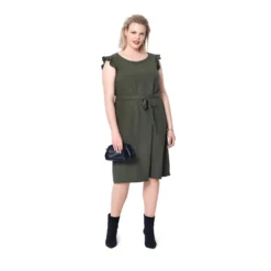 Patron robe à pinces Femme grande taille - Burda n°6106