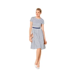 Patron Robe Plissée Femme Burda N°6343