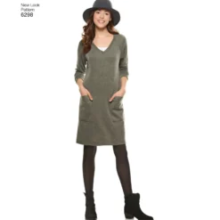 Patron Robe à Poches Femme - New Look 6298
