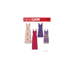 Patron Robe Tube Jersey Femme - New Look 6210