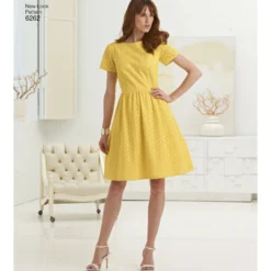 Patron Robe évasée Femme - New Look 6262