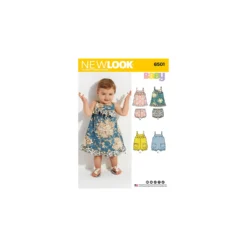 Patron Robe à Volants Bébé - New Look 6501