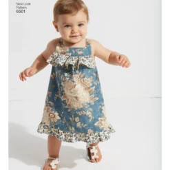 Patron Robe à Volants Bébé - New Look 6501