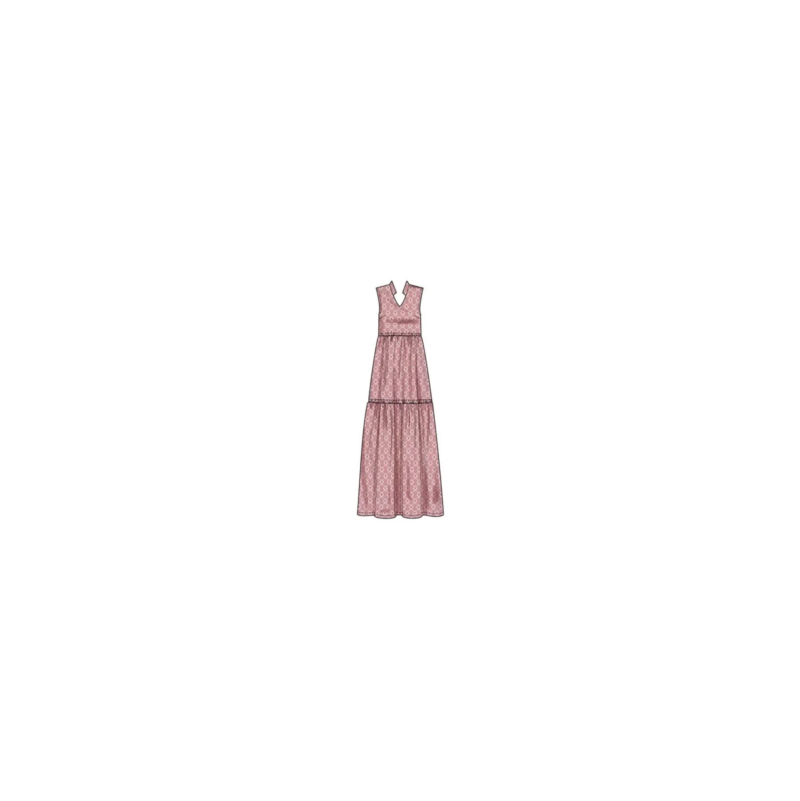 Patron Robe à volants Femme - Simplicity n°S9265