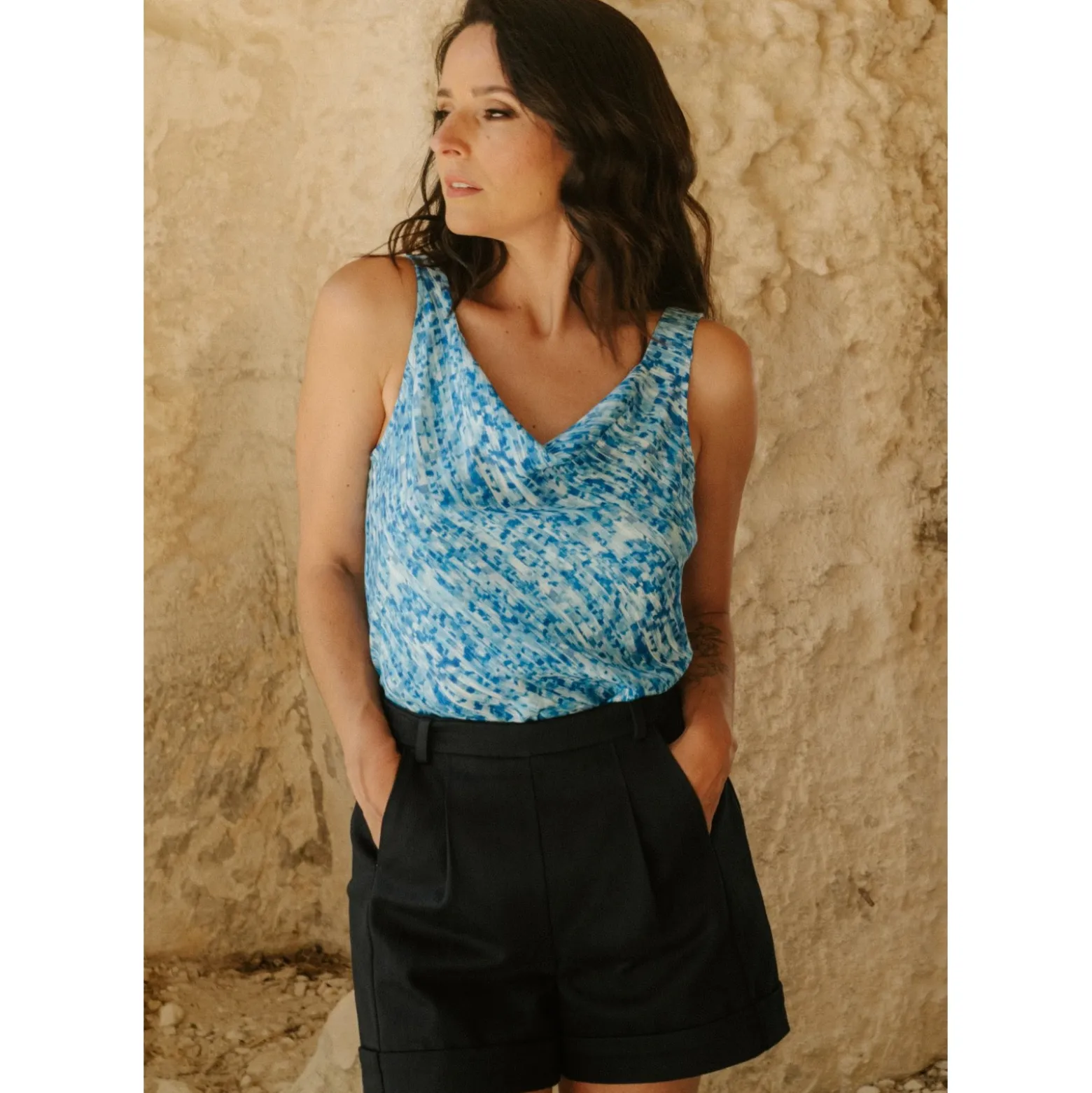 Patron Short Maison Fauve - Peacock
