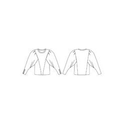 Patron Sweat Clématisse Pattern - Butterfly