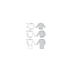 Patron sweat et robe Femme - Burda n°6109