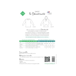 Patron Sweat Homme Les BG - Le Décontracté