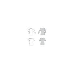 Patron tee-shirt femme - Burda n°5970