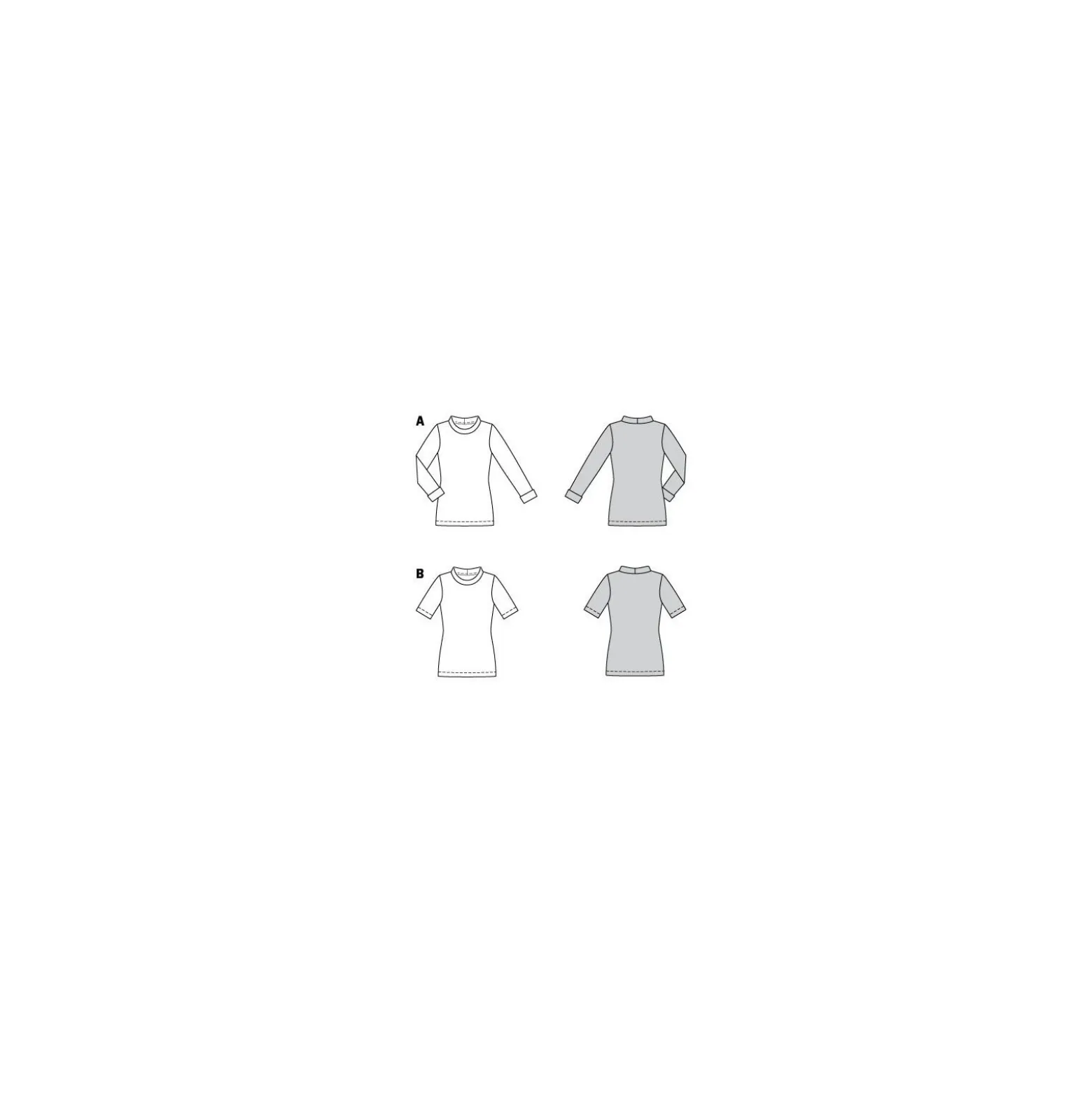 Patron tee-shirt femme - Burda n°5970