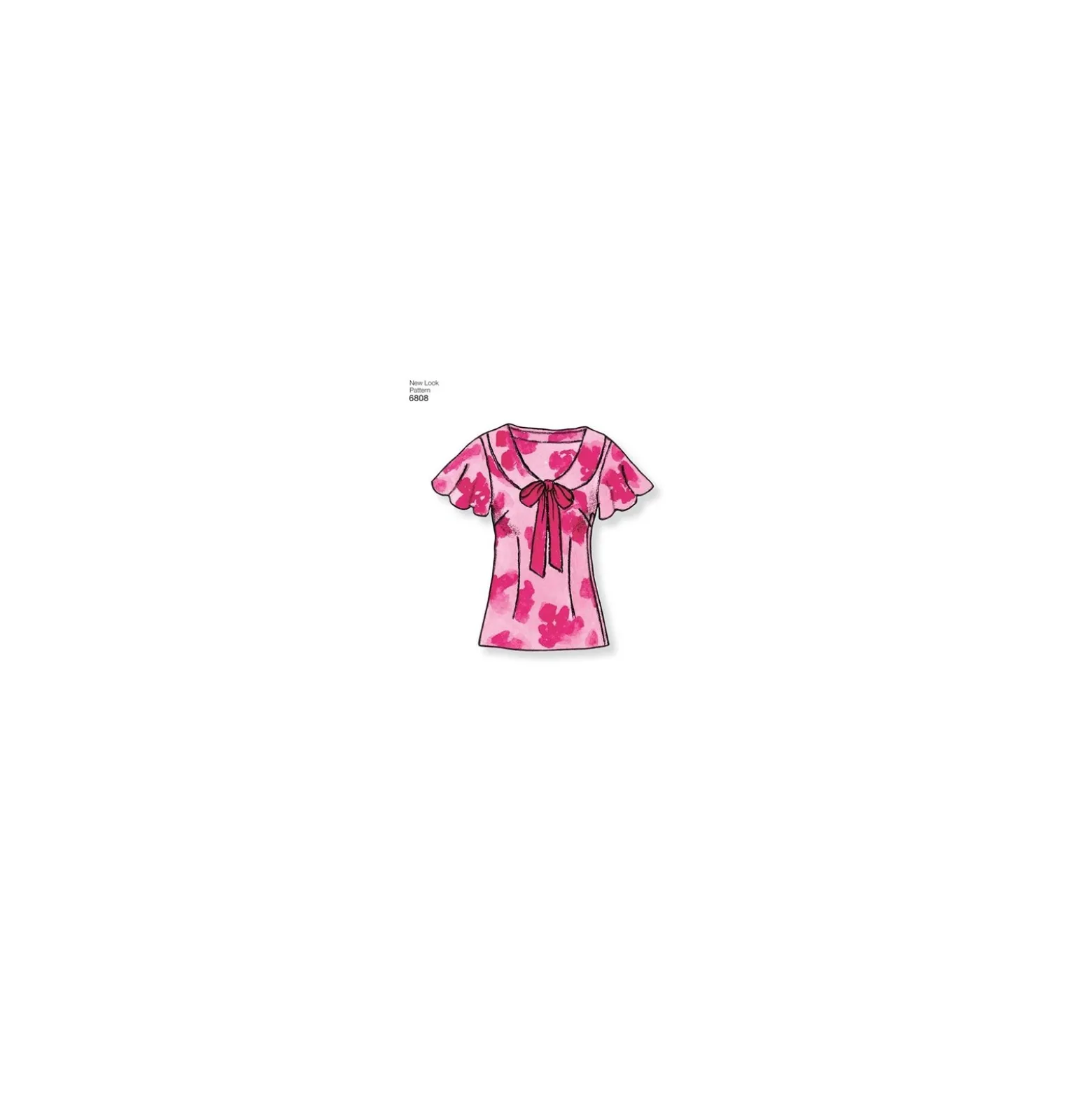 Patron Tee-Shirt Femme - New Look 6808