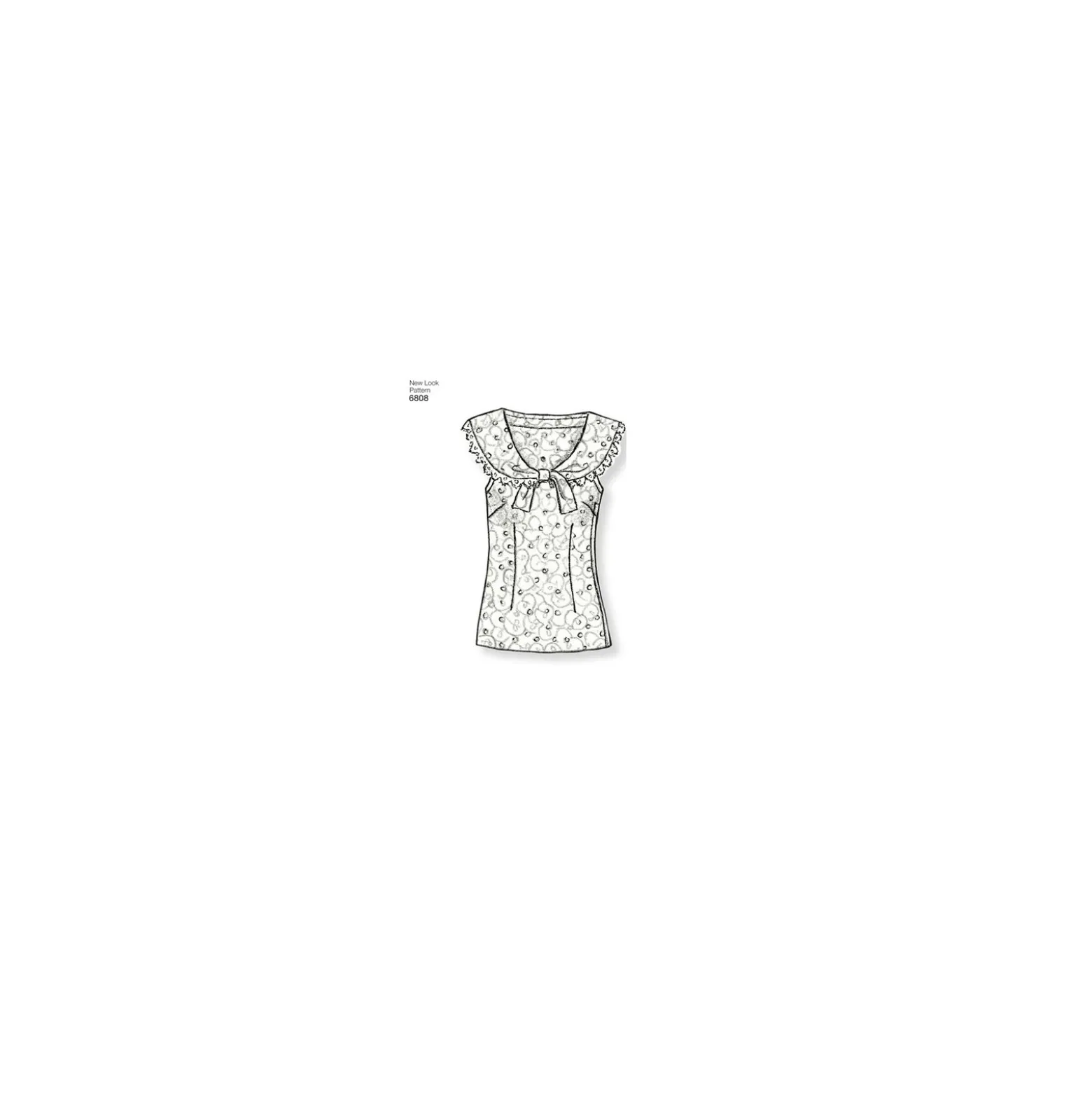Patron Tee-Shirt Femme - New Look 6808