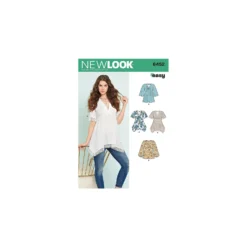 Patron Top Asymétrique Femme - New Look 6452