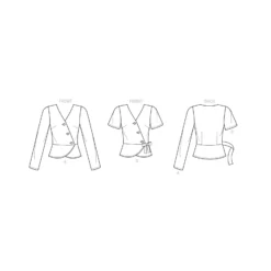 Patron Top cache coeur Femme - New Look 6700