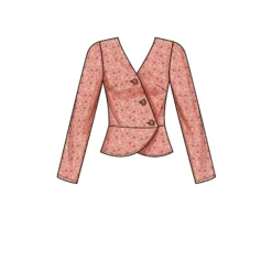 Patron Top cache coeur Femme - New Look 6700