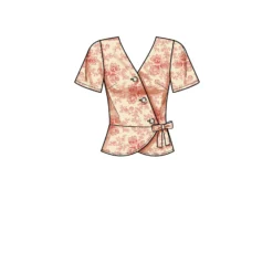 Patron Top cache coeur Femme - New Look 6700