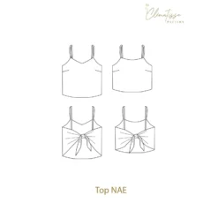 Patron top Clématisse Pattern - Naé
