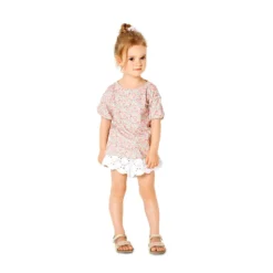 Patron Top Enfant Burda N°9322