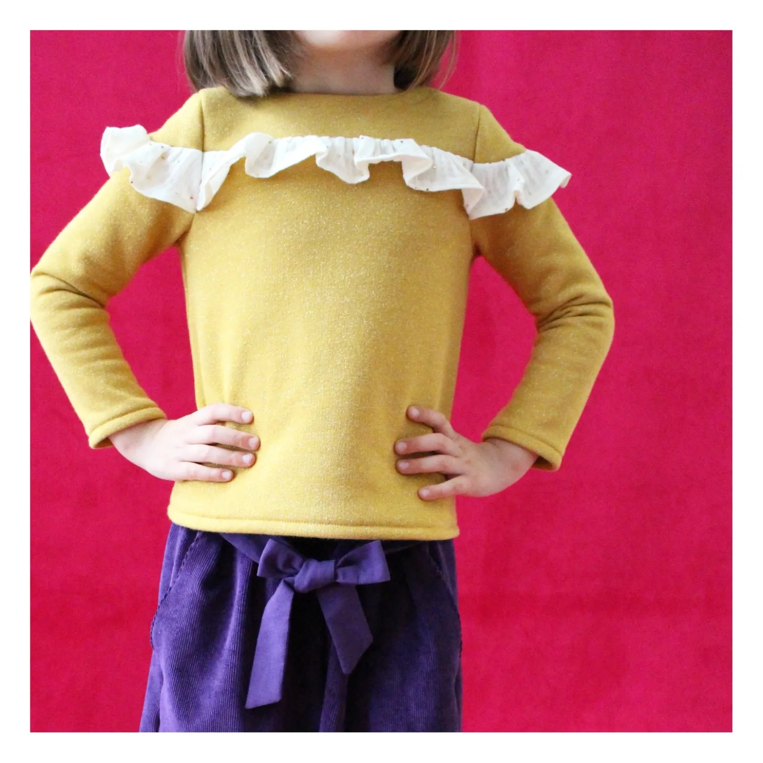 Patron Top Enfant - Léa n°3- (PDF)