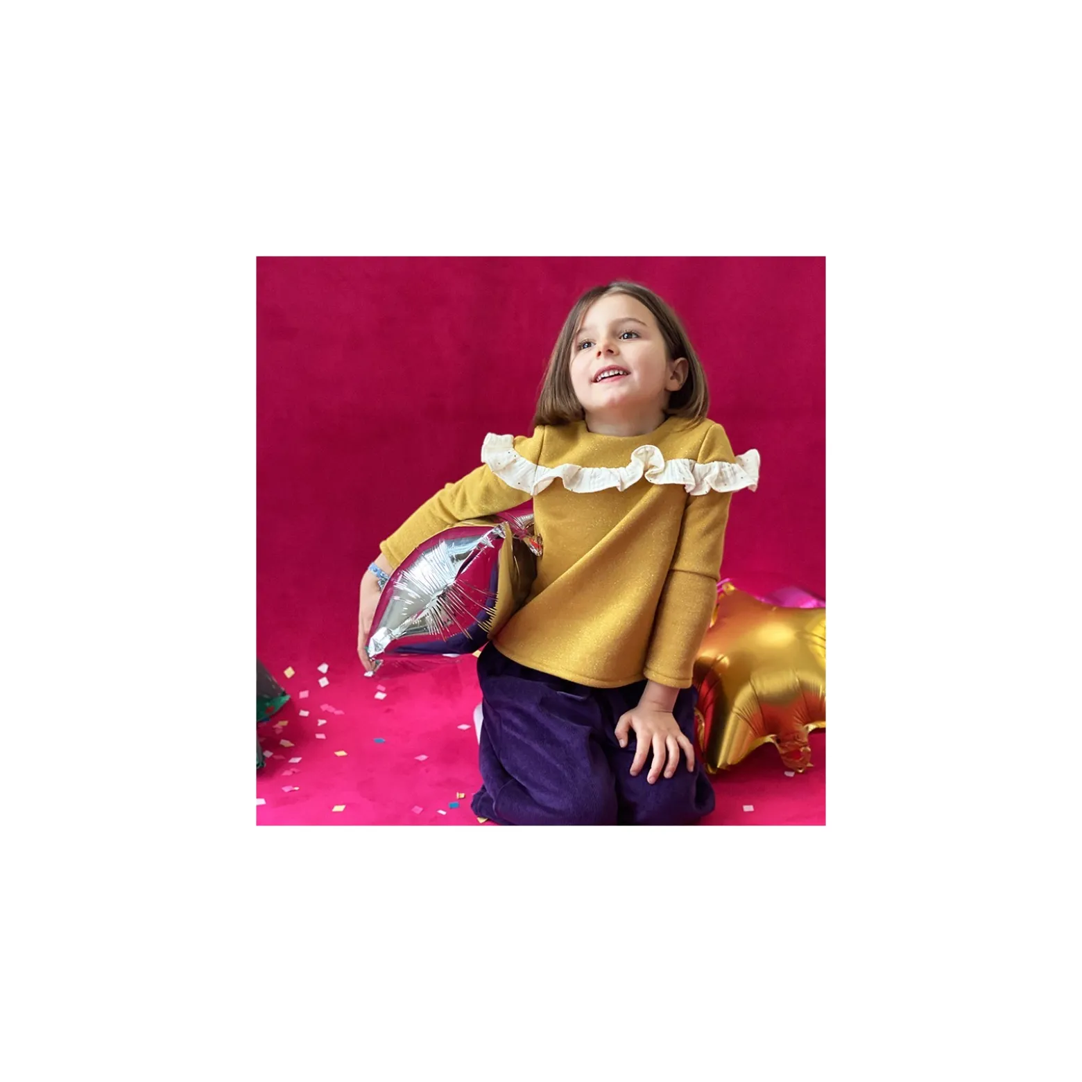 Patron Top Enfant - Léa n°3- (PDF)
