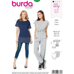 Patron Top Femme Burda N°6330