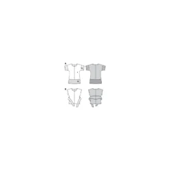 Patron Top Femme Burda N°6330