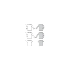 Patron Top Femme Burda N°6328