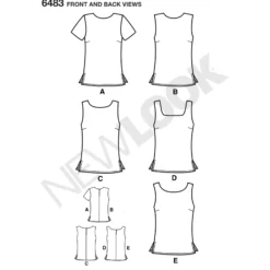 Patron Top Femme - New Look 6483