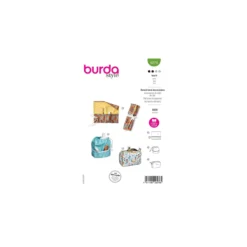 Patron trousse de toilette - Burda n°9276