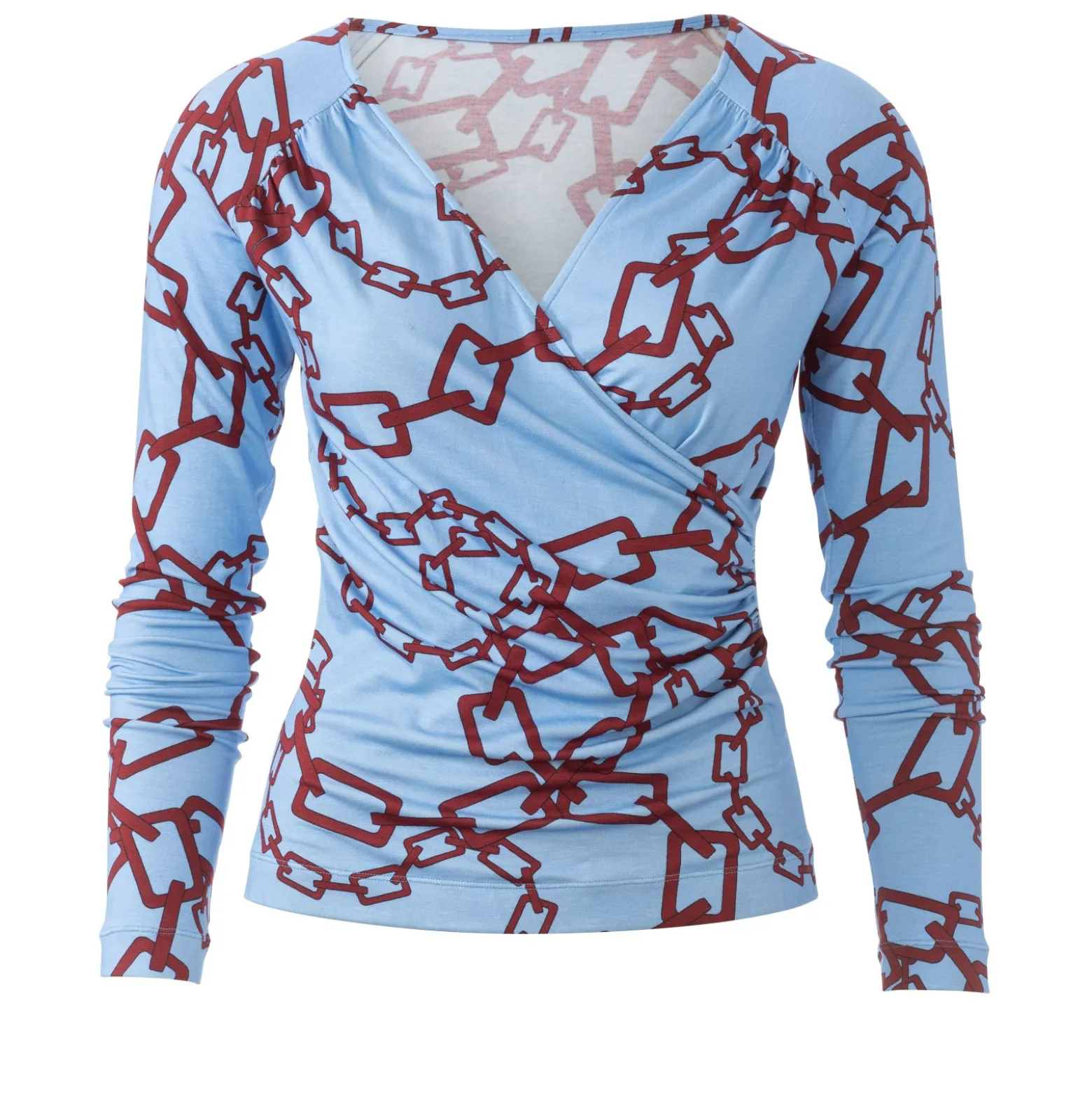 Patron t-shirt cache cœur Femme - Burda n°6145