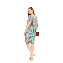 Patron t-shirt et robe asymétriques Femme - Burda n°6119