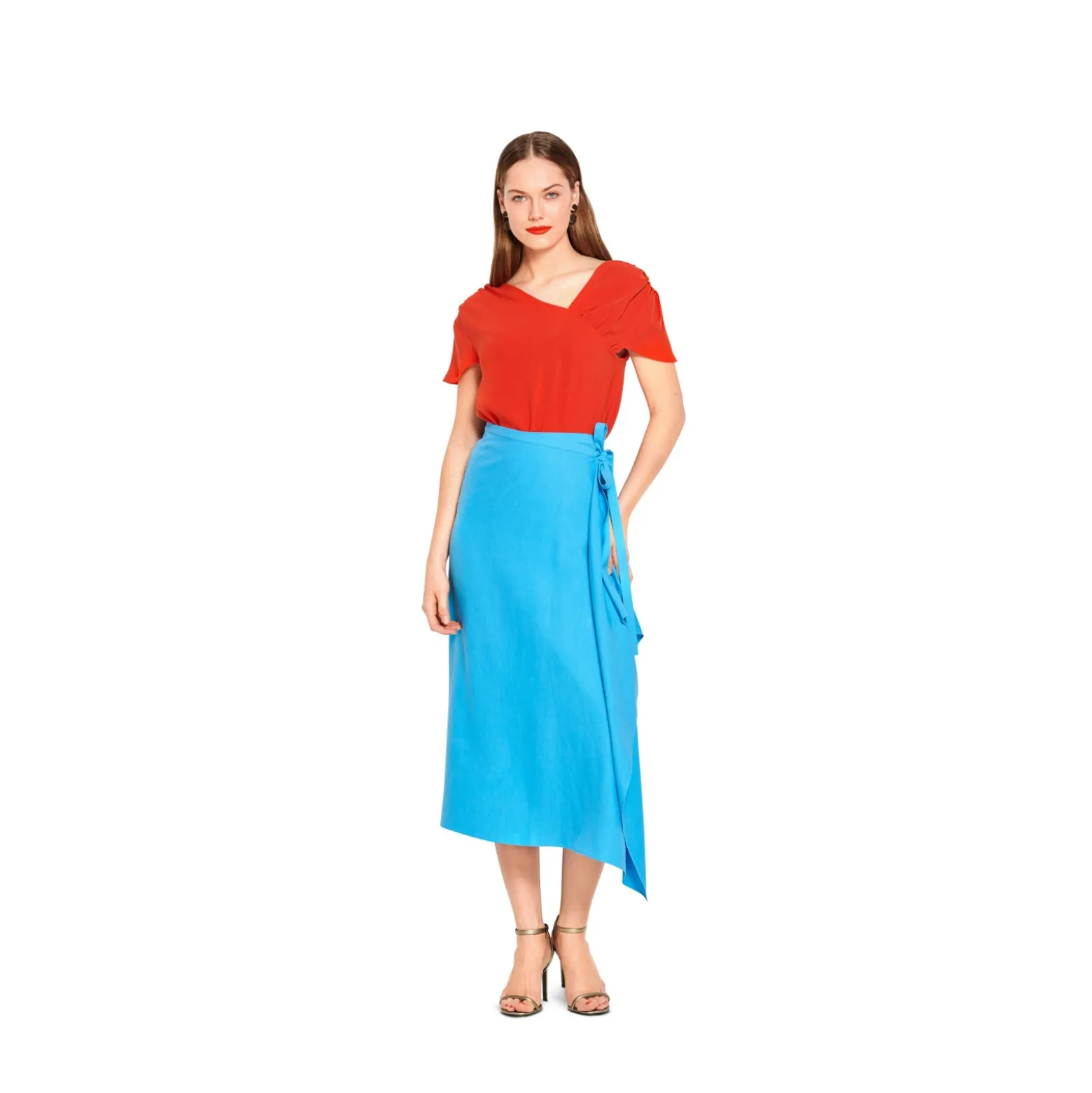 Patron t-shirt et robe asymétriques Femme - Burda n°6119