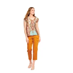 Patron t-shirt et robe asymétriques Femme - Burda n°6119