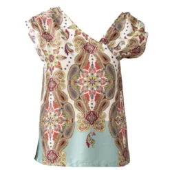 Patron t-shirt et robe asymétriques Femme - Burda n°6119