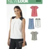 Patron T-shirt à Plis Femme - New Look 6344