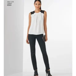 Patron T-shirt à Plis Femme - New Look 6344