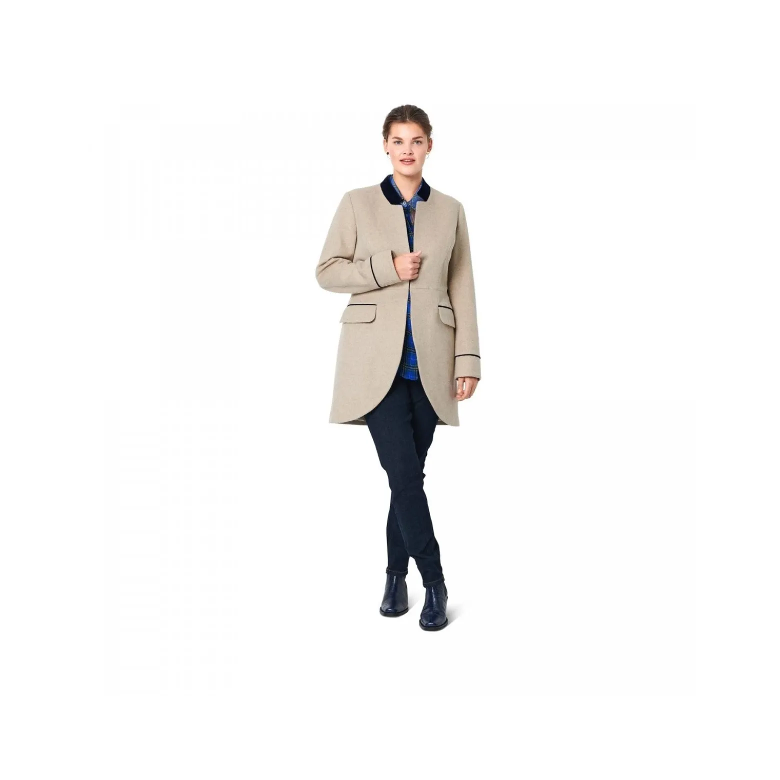 Patron veste à basque Femme - Burda n°6096