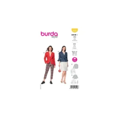 Patron veste blazer Femme - Burda n°6100