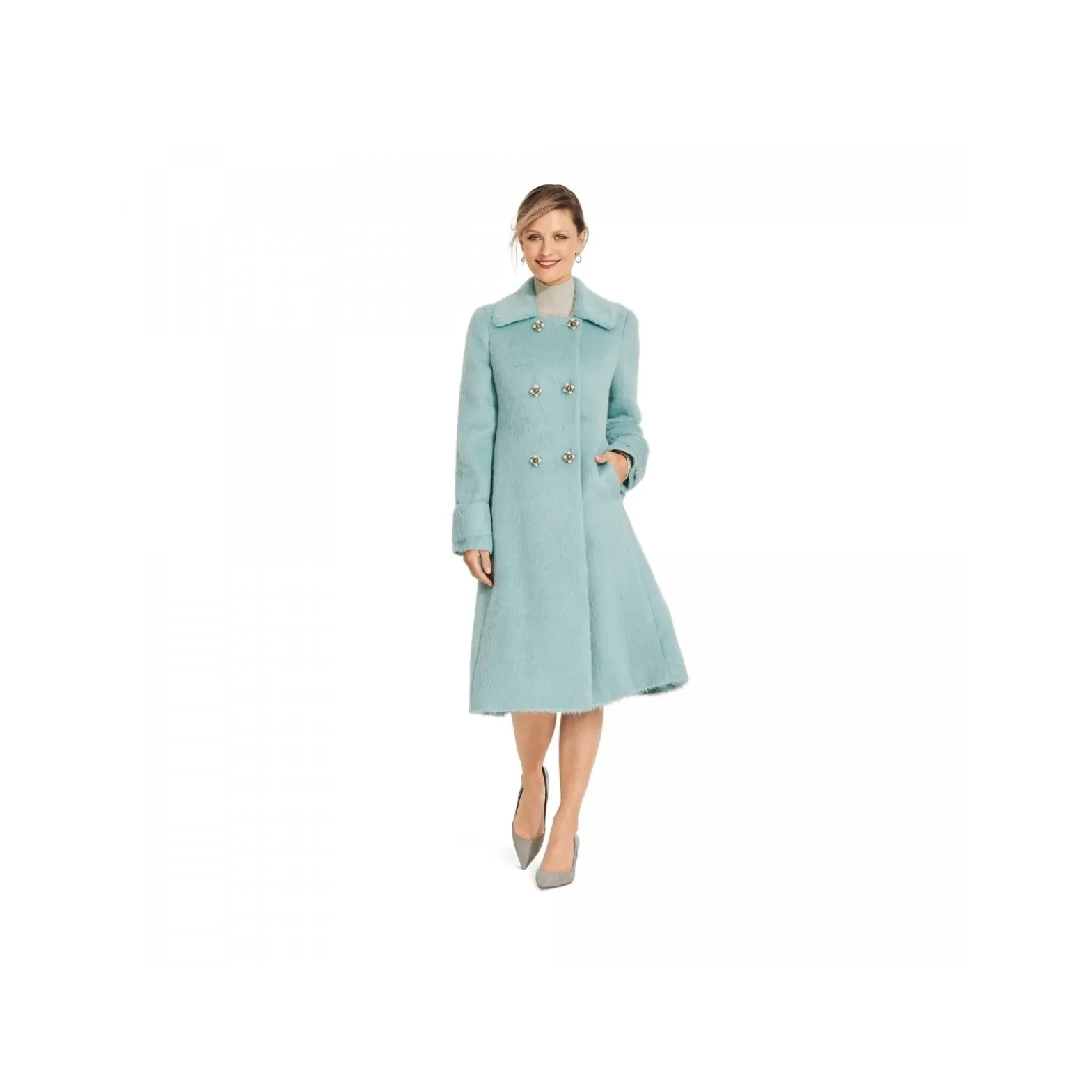 Patron veste et manteau double boutonnage Femme - Burda n°6092