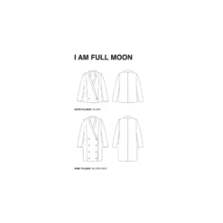 Patron Veste I AM Patterns - I am Full Moon