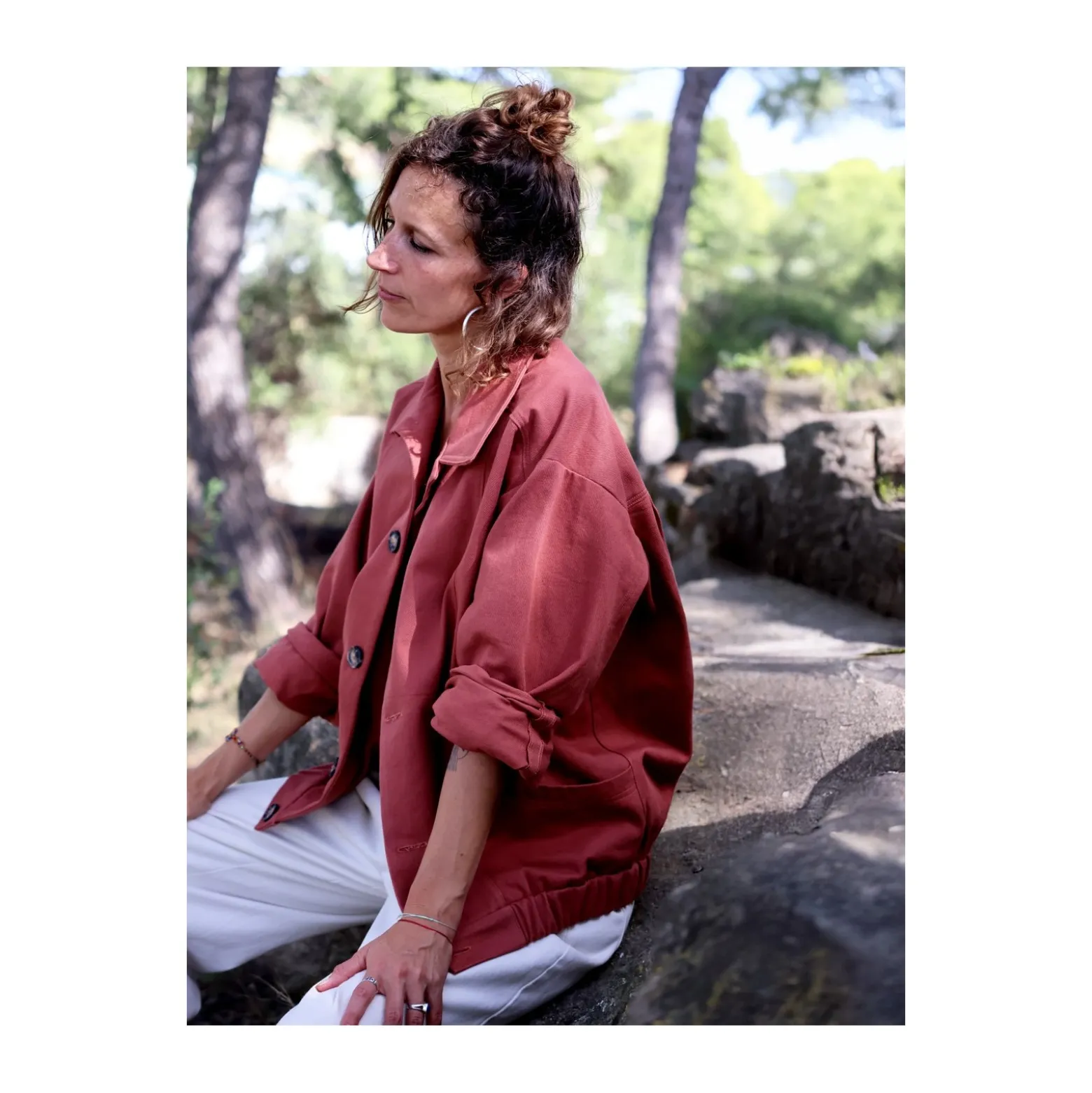 Patron veste oversize Marmaï - Andina