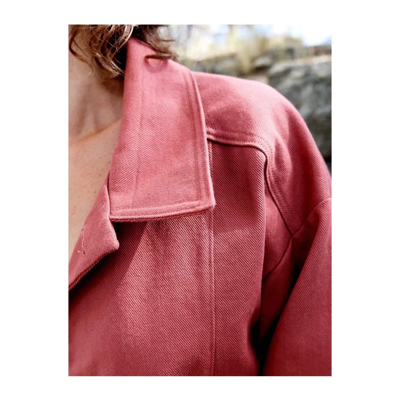 Patron veste oversize Marmaï - Andina
