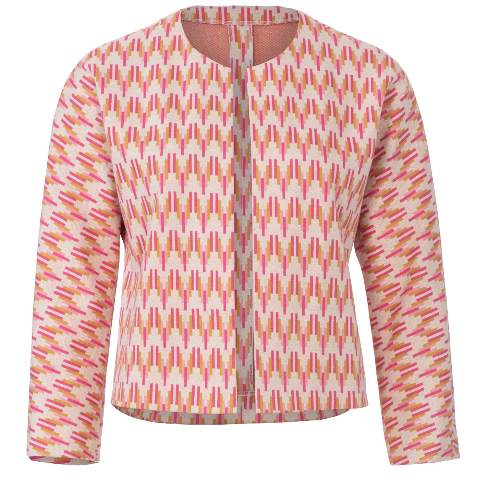 Patron veste sans col Femme - Burda n°6123